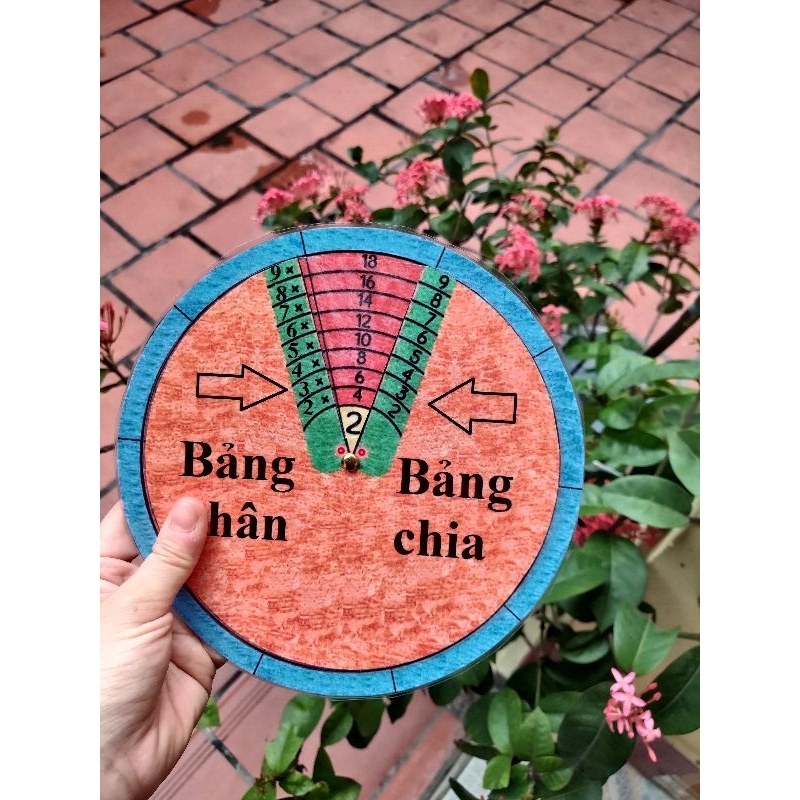 Vòng xoay bảng nhân, bảng chia thú vị, sáng tạo