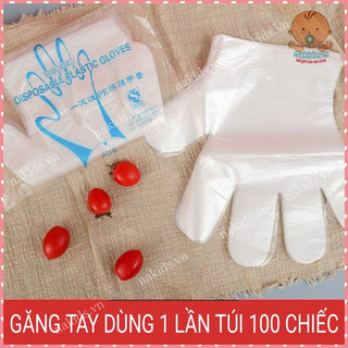 Găng tay dùng 1 lần túi 100 chiếc