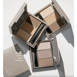 [Mẫu Mới] Bột kẻ chân mày 3 màu Ink Brow Powder Kit fmgt The Face Shop