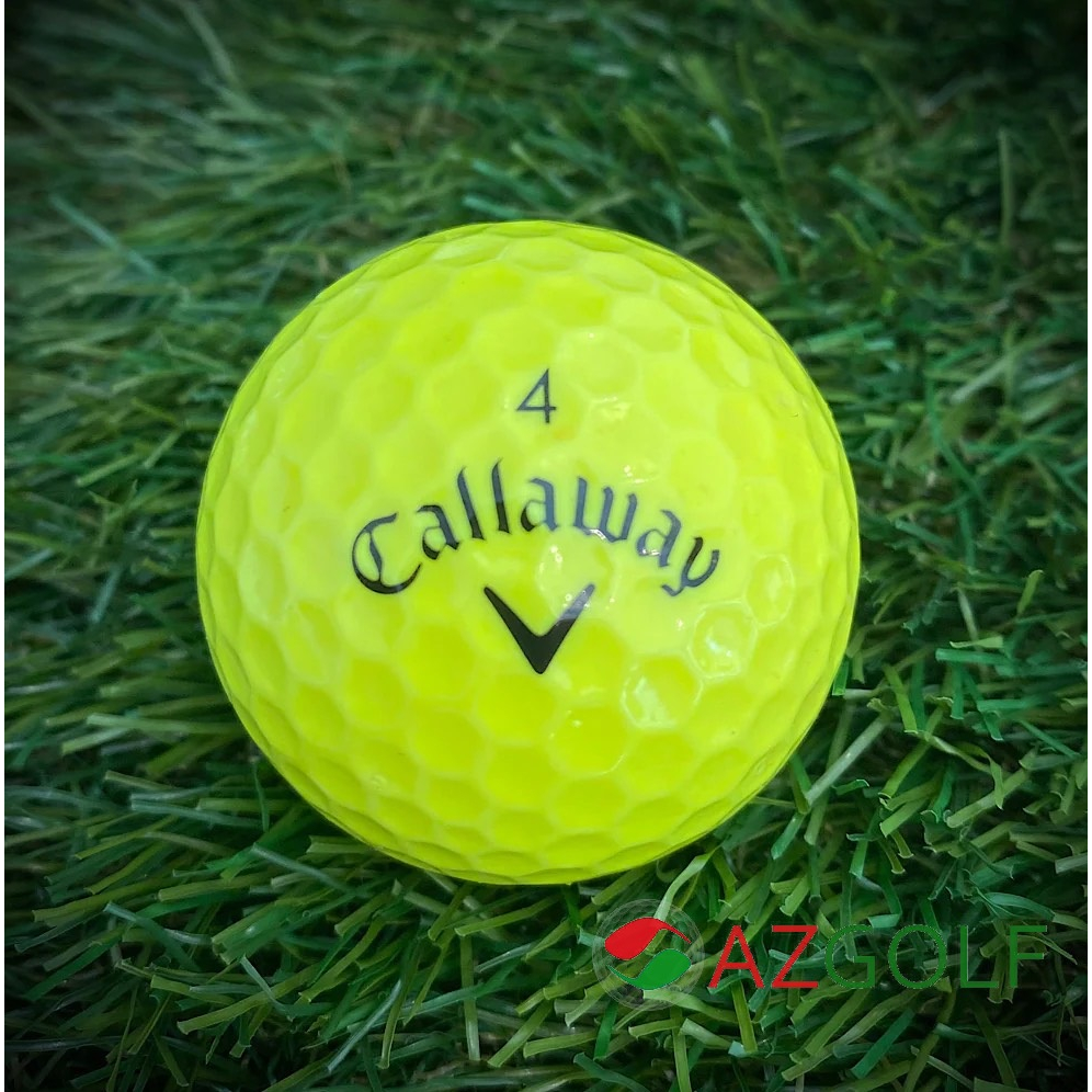 Bóng golf Callaway - thương hiệu Mỹ cam kết chính hãng - bóng 3-4 lớp mới 80-85%