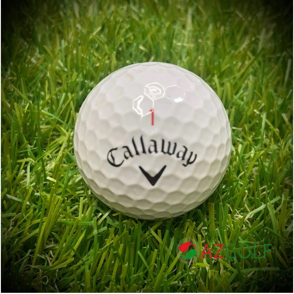 Bóng golf Callaway - thương hiệu Mỹ cam kết chính hãng - bóng 3-4 lớp mới 80-85%