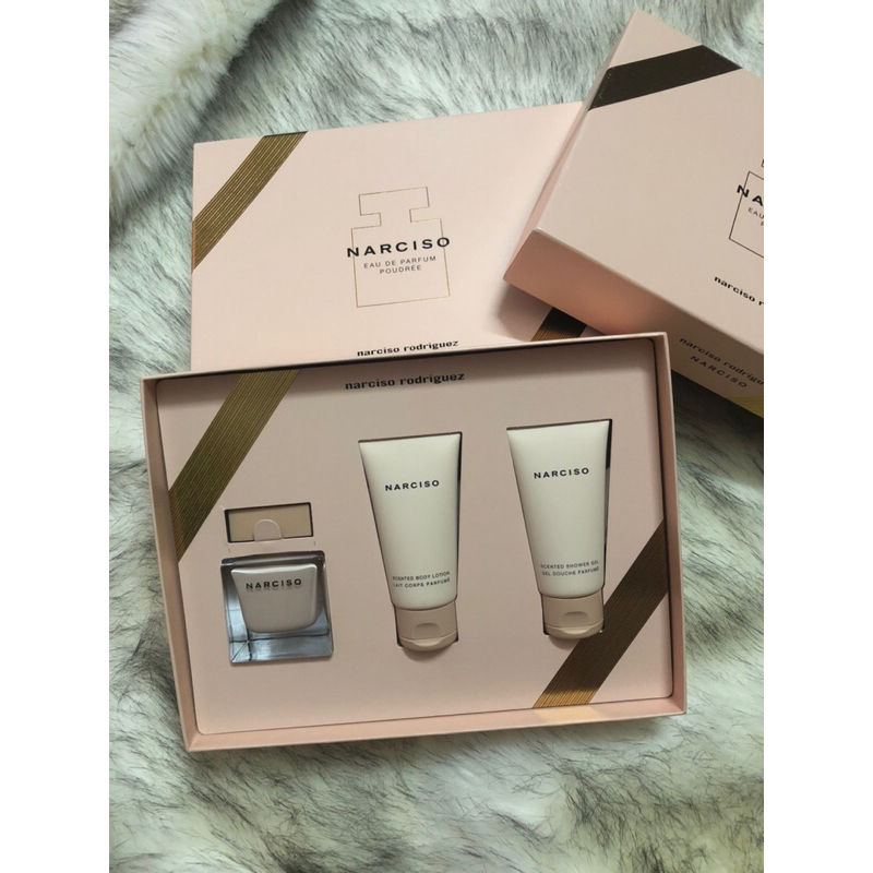 Set nước hoa Narciso màu be ( Poudree) EDP