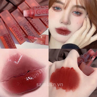 Son Kem Gege Bear HERORANGE Tông Nhung Lì Mềm Mại Tạo Hiệu Ứng Sương Son Môi nội Địa Trung ILY
