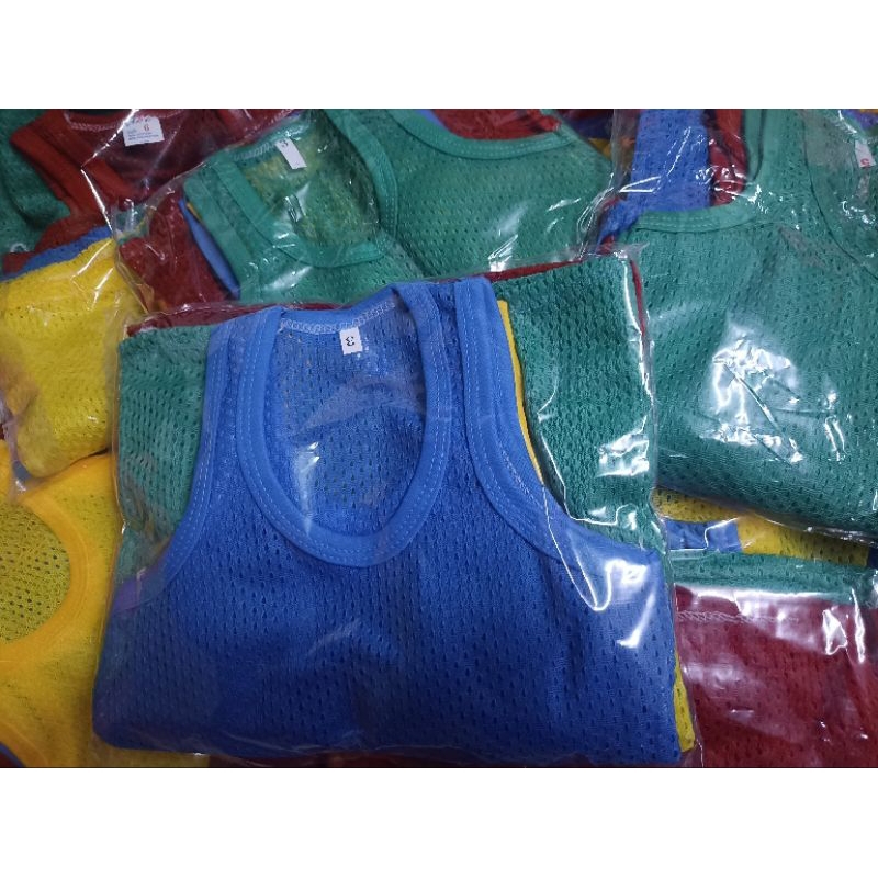 Áo ba lỗ bé trai bé gái set 5 cái áo lưới ba lỗ cho bé