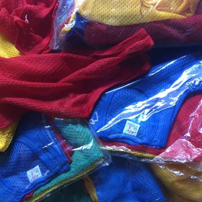 Áo ba lỗ bé trai bé gái set 5 cái áo lưới ba lỗ cho bé