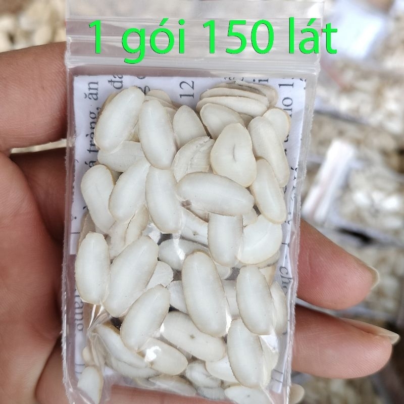 Hạt sang ,hạt sành trắng đau dạ dày đại tràng đi ngoài phân lõng lộ trình 5 gói 750 lát dài, tặng 2 gói