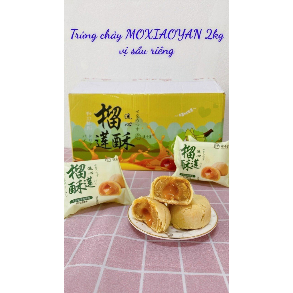 Bánh trứng chảy ngàn lớp Đài Loan/ Bánh pía ngàn lớp nhân trứng chảy