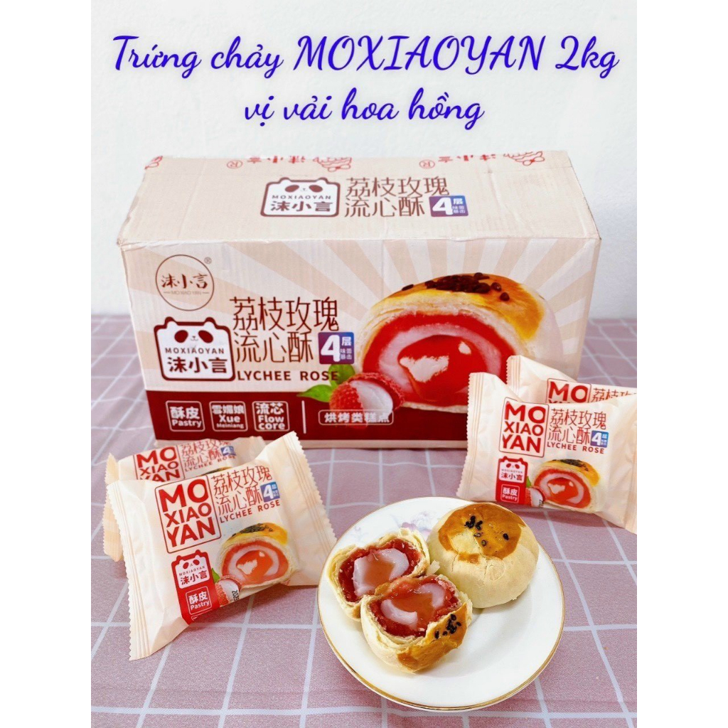 Bánh trứng chảy ngàn lớp Đài Loan/ Bánh pía ngàn lớp nhân trứng chảy