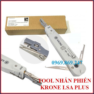 Tool nhấn phiến Krone LSA, tool nhấn dây điện thoại, nhấn dây mạng