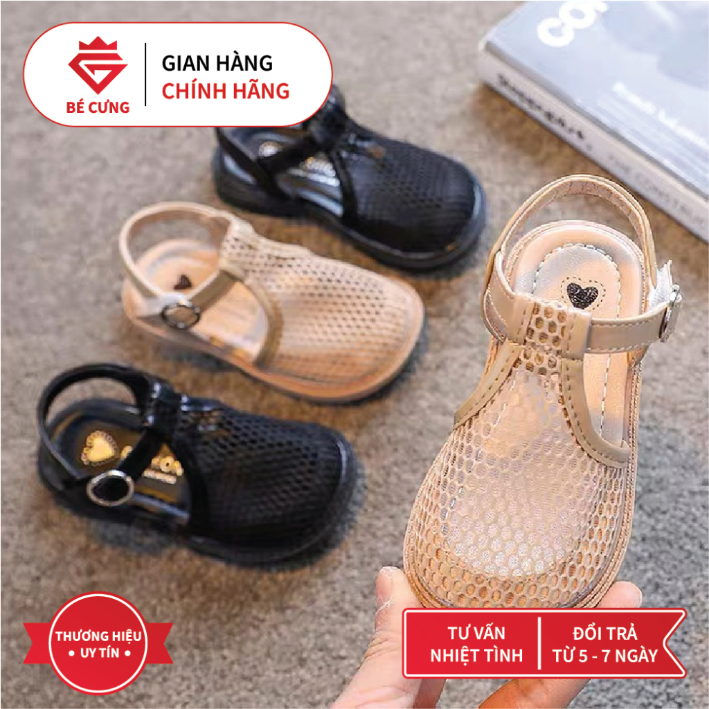 Giày Búp Bê Lưới Cá Tính Dành Cho Bé Gái [ Bé Cưng Kids ]