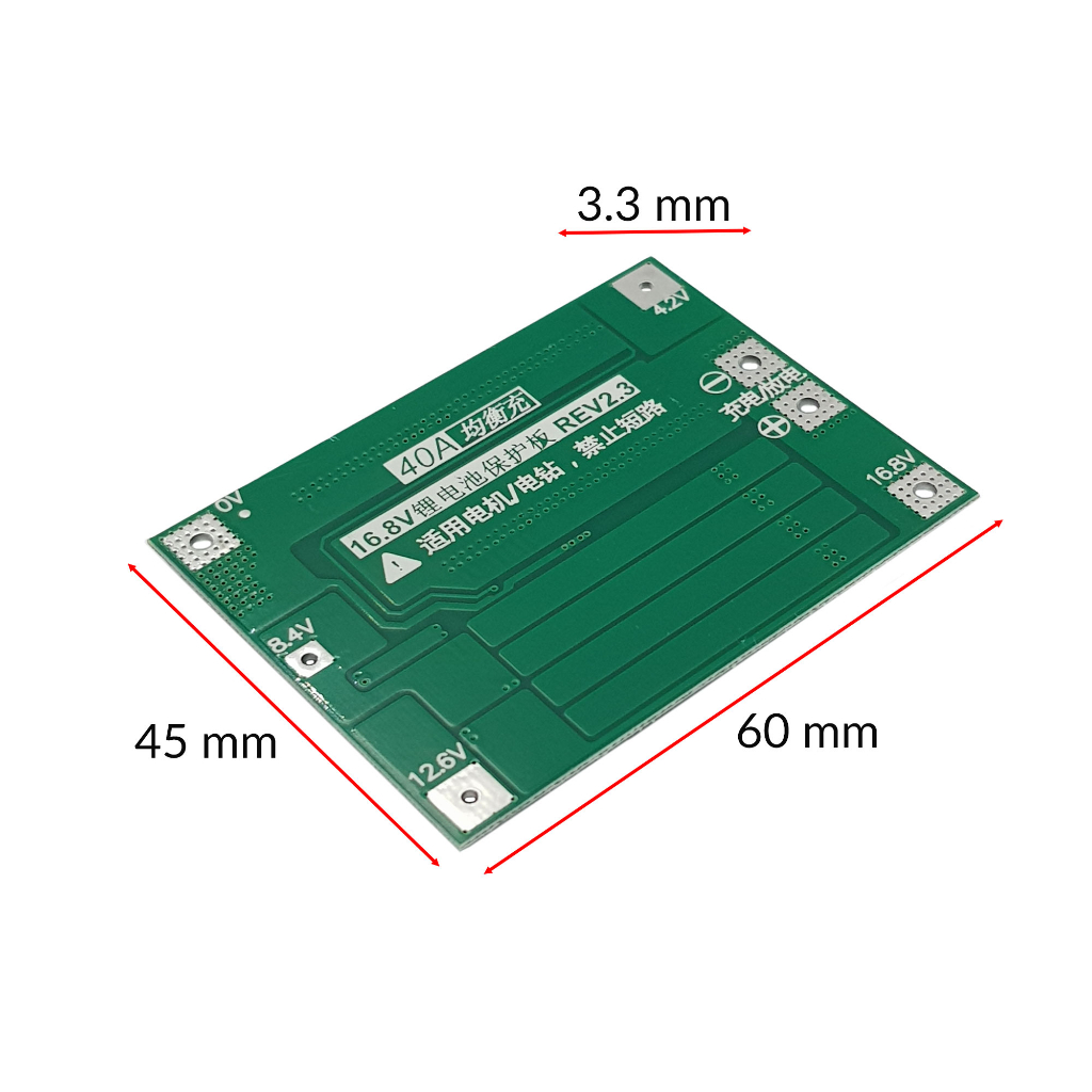 Mạch sạc và bảo vệ pin 4S 40A