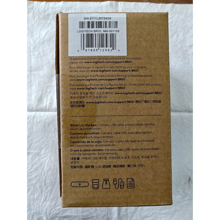 Logitech Brio 4K Pro Webcam - 4K Ultra HD - Hàng mới nguyên seal