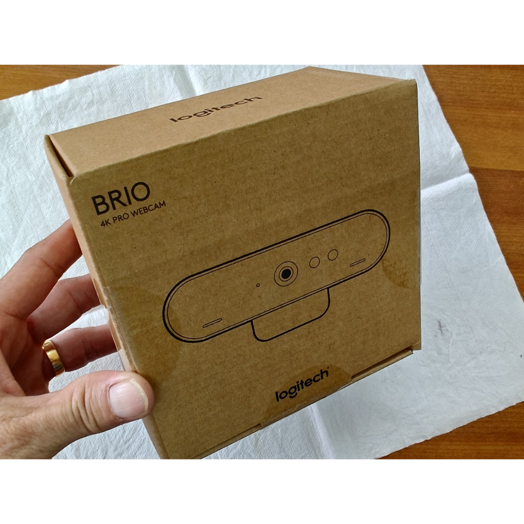 Logitech Brio 4K Pro Webcam - 4K Ultra HD - Hàng mới nguyên seal