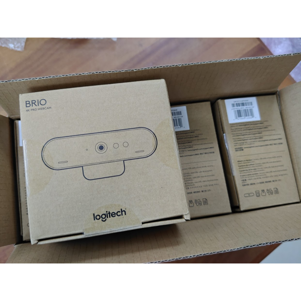 Webcam Logitech Brio 4K Pro - Ultra HD - C930e - C922 Pro HD Stream webcam. Hàng mới nguyện seal