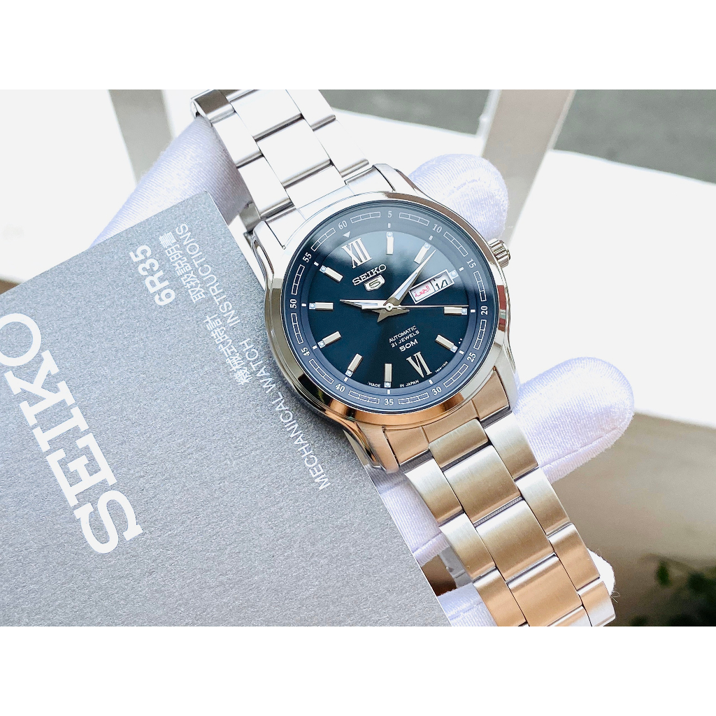 Đồng Hồ Nam SEIKO Automatic SNKP17J1 Chính Hãng Tặng Dây Da Cao Cấp