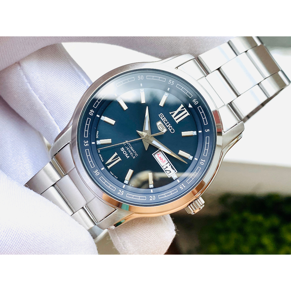 Đồng Hồ Nam SEIKO Automatic SNKP17J1 Chính Hãng Tặng Dây Da Cao Cấp