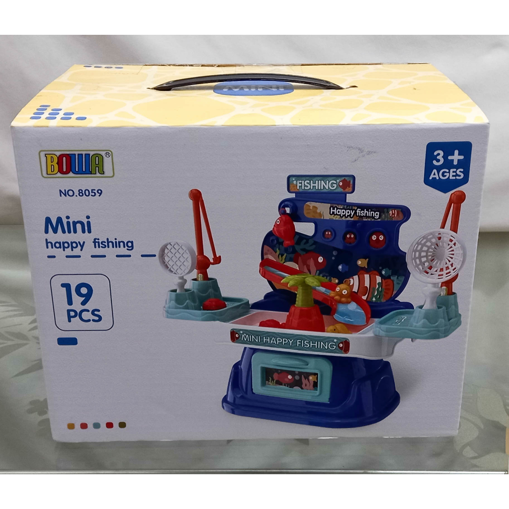 99% Bộ bàn đồ chơi câu cá Mini Happy Fishing Đồ chơi nhập vai Bowa