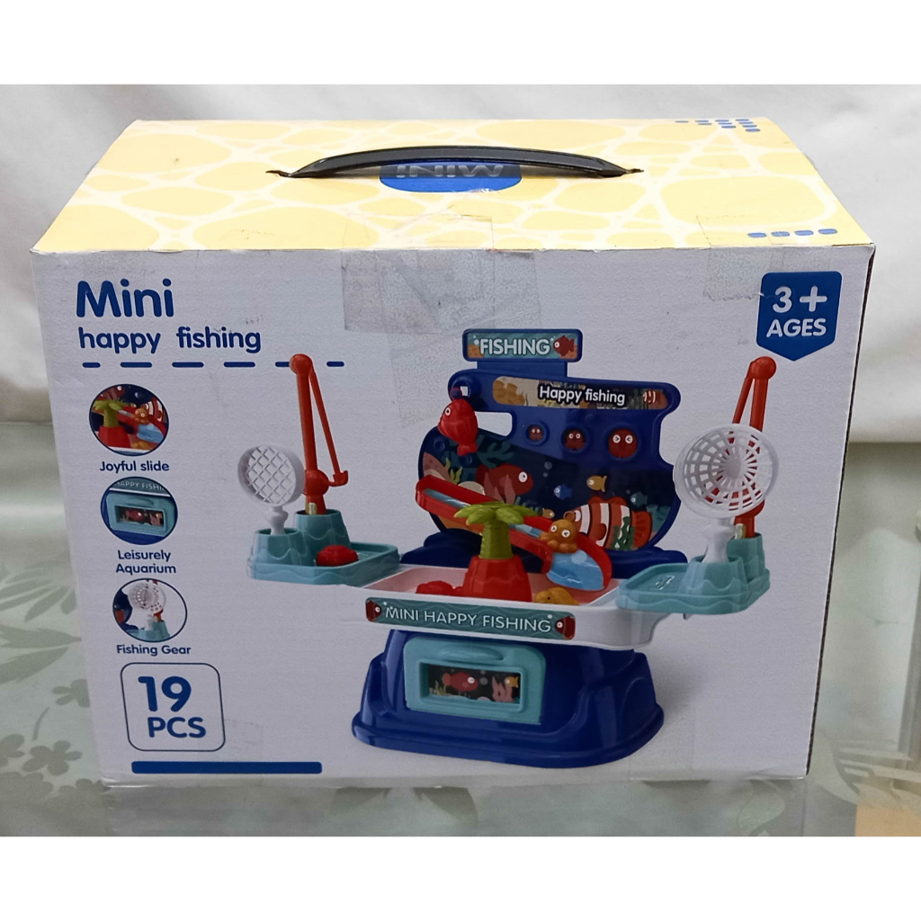 99% Bộ bàn đồ chơi câu cá Mini Happy Fishing Đồ chơi nhập vai Bowa