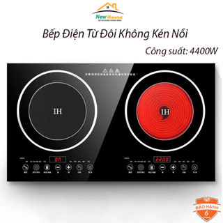 Bếp Điện Từ Đa Năng Công Suất Lớn 4400W Không Kén Nồi - Bếp Từ - Bếp Hồng Ngoại - BH 6 Tháng