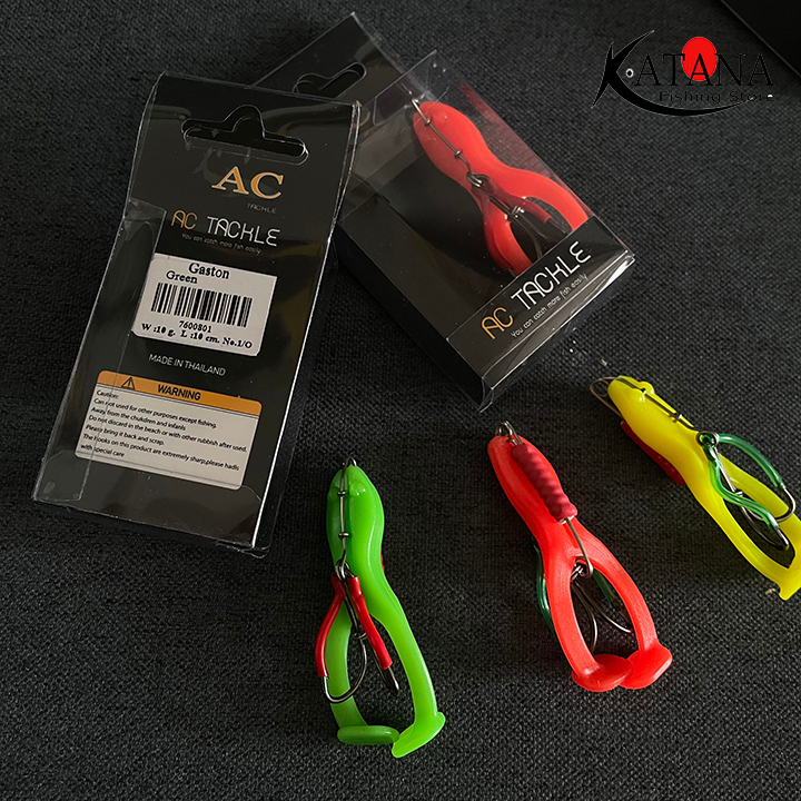Mồi Nhái Mềm AC TACKLE - Gaston