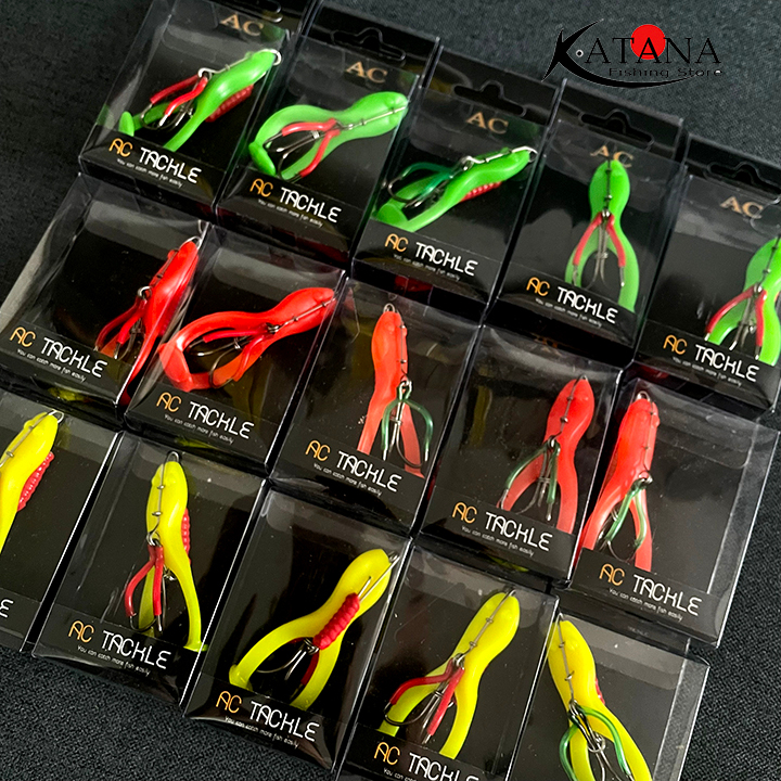 Mồi Nhái Mềm AC TACKLE - Gaston