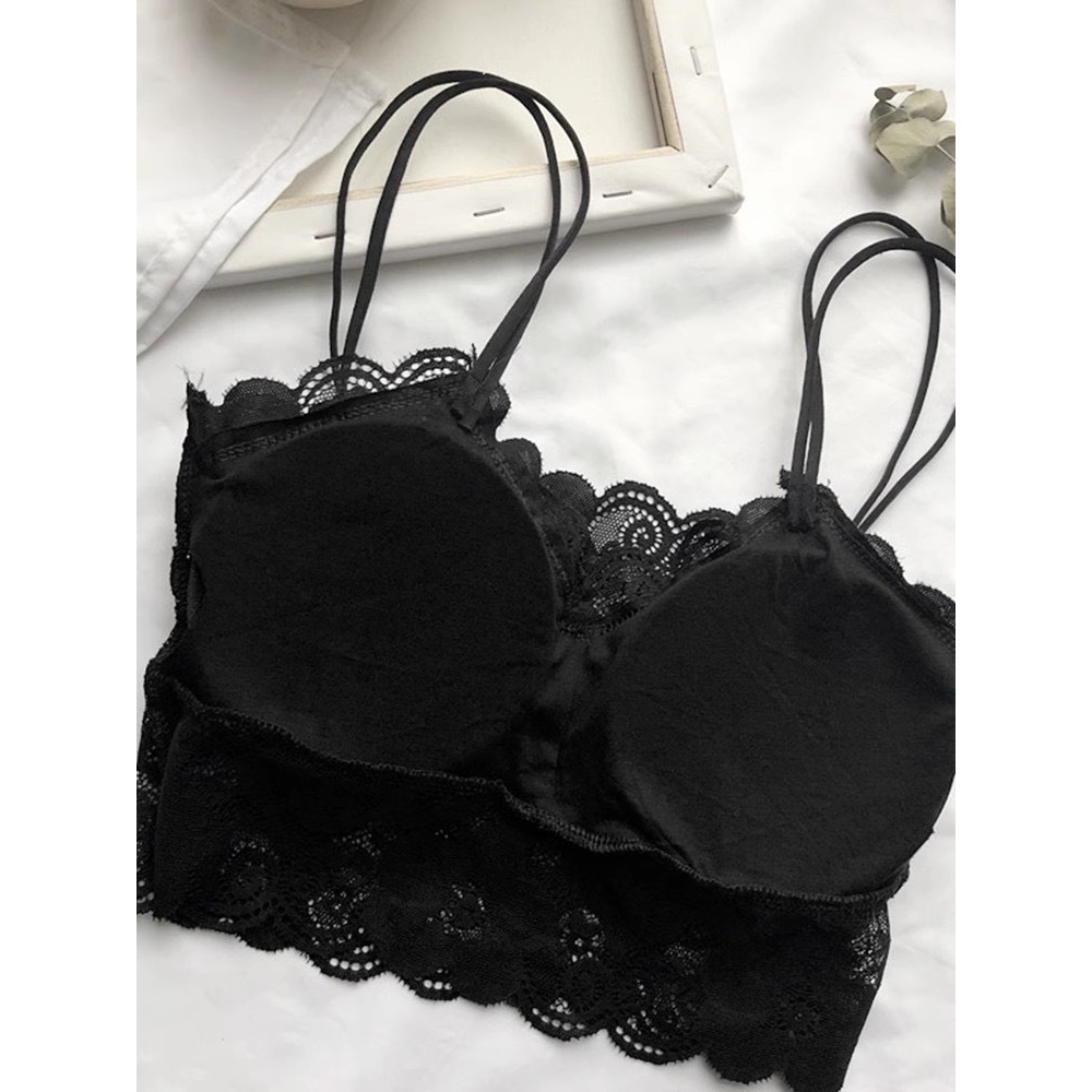 Áo bra bigsize ,áo lót không gọng pha ren co dãn 4 chiều Ms1029