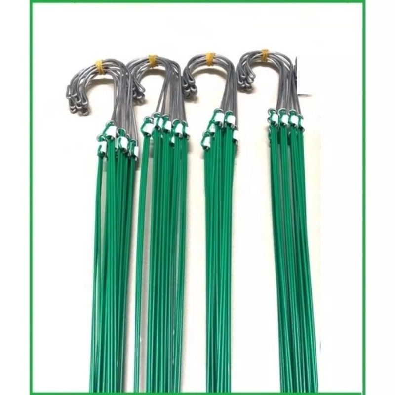 0 Móc bọc nhựa treo hoa lan 90cm