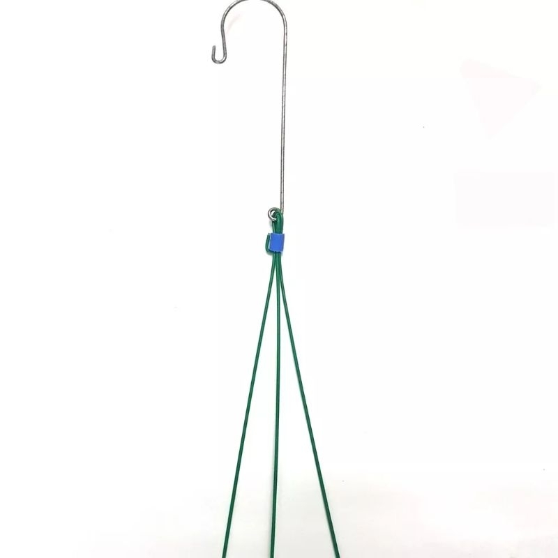 0 Móc bọc nhựa treo hoa lan 90cm