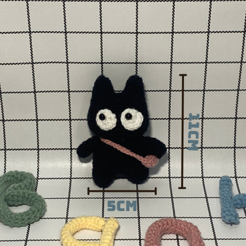 Móc khóa mèo đen