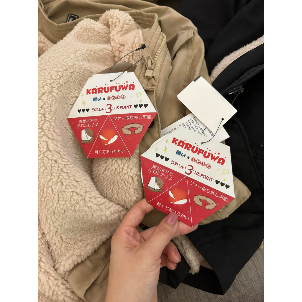 Áo khoác parka lot lông cừu xuất dư size đại