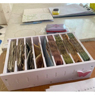 Hộp đựng tiền, khay chia tiền quầy thu ngân, hộp chia tiền