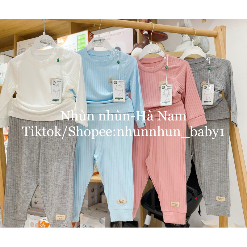 (Nhùn nhùn)Bộ cotton co giãn Judoby/ Dokma size 6-9m đến 2-3y (thùng 33)