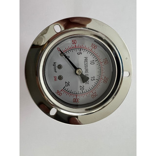 Đồng hồ đo áp suất hơi, khí nén mặt 63mm chân ren sau 13MM