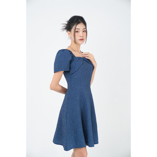 ĐẦM XỐP KẺ CHUN VAI Mã DA470
