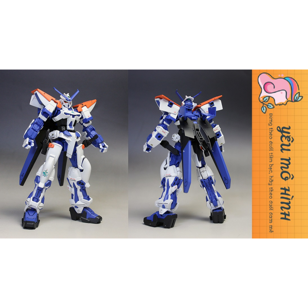 Mô hình Gundam HG Astray Blue Frame Second L  Tặng kèm Base trưng bày và Decal cà