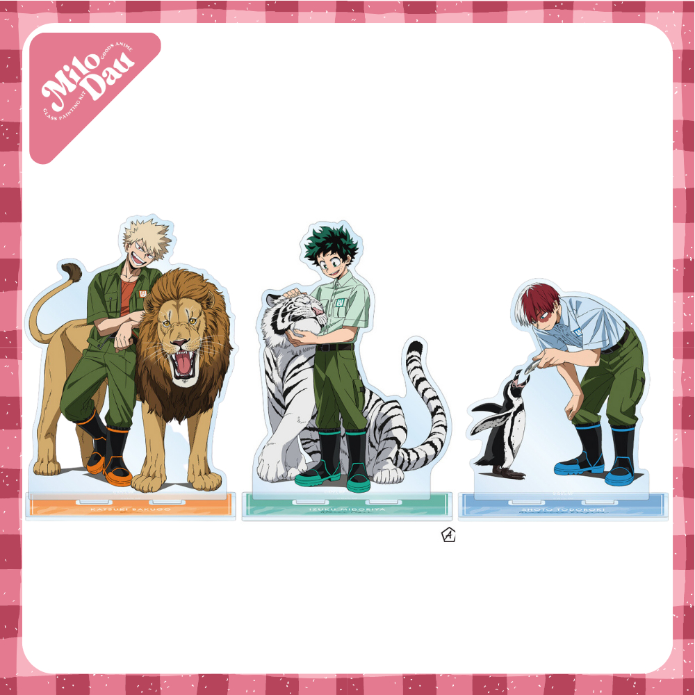 Giá đỡ Acrylic - Standee MHA ver Zoo