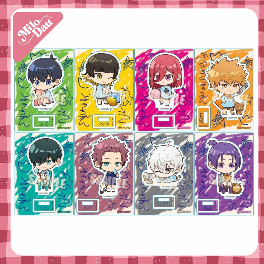 Giá đỡ acrylic - Standee chibi BLUE LOCK ver. Mẫu Giáo