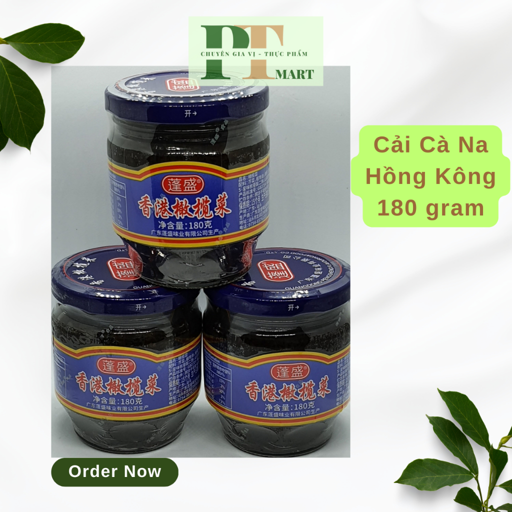 Cải cà na Hong Kong hiệu Peng Sheng hủ 180gr. Thơm ngon hảo hạng! Dùng ngay!