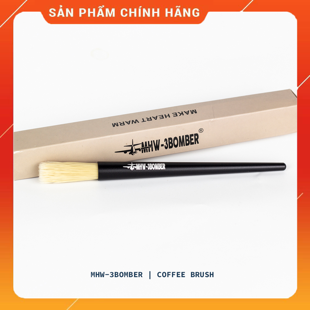 MHW-3Bomber | Chổi Vệ Sinh Bột Cà Phê Cho Cối Xay
