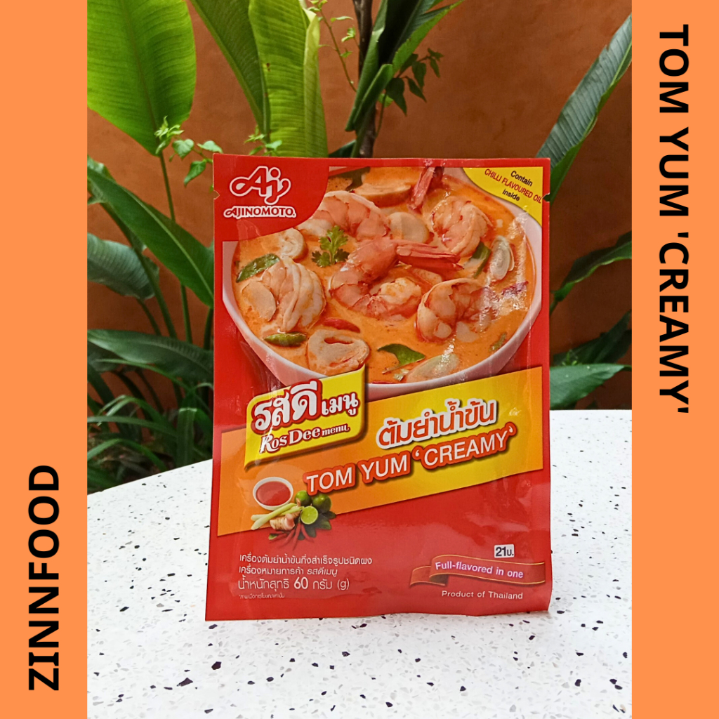 Gia vị RosDee Thái Lan - gia vị Cari xanh 55g - gia vị TomYum kem 60g - gia vị Thịt kho tàu 60g - gia vị Dầu hào 70g