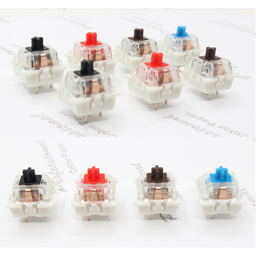 Switch phím cơ thương hiệu Gott, trục cơ bàn phím Blue Switch/Red Switch/Brown Switch/Black Switch