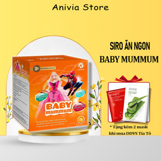 Siro ăn ngon baby mumum giúp cho hết biếng ăn, ngủ ngon