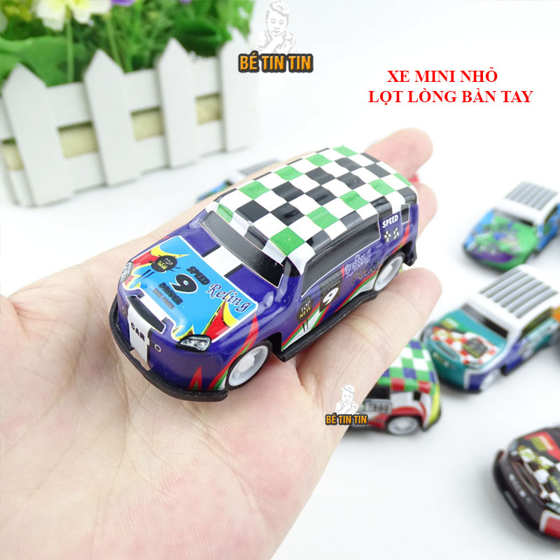 Đồ chơi xe hơi, ô tô màu hỗn hợp graffiti địa hình 6,8cm (Giao 1 xe ngẫu nhiên)