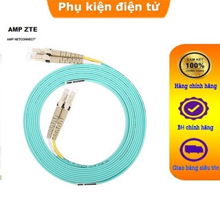 Hót chính hãng thanh lý Dây nhảy quang MultilMode OM3 duplex đầu nối LC-LC dài 3m hàng chính hãng TE AMP
