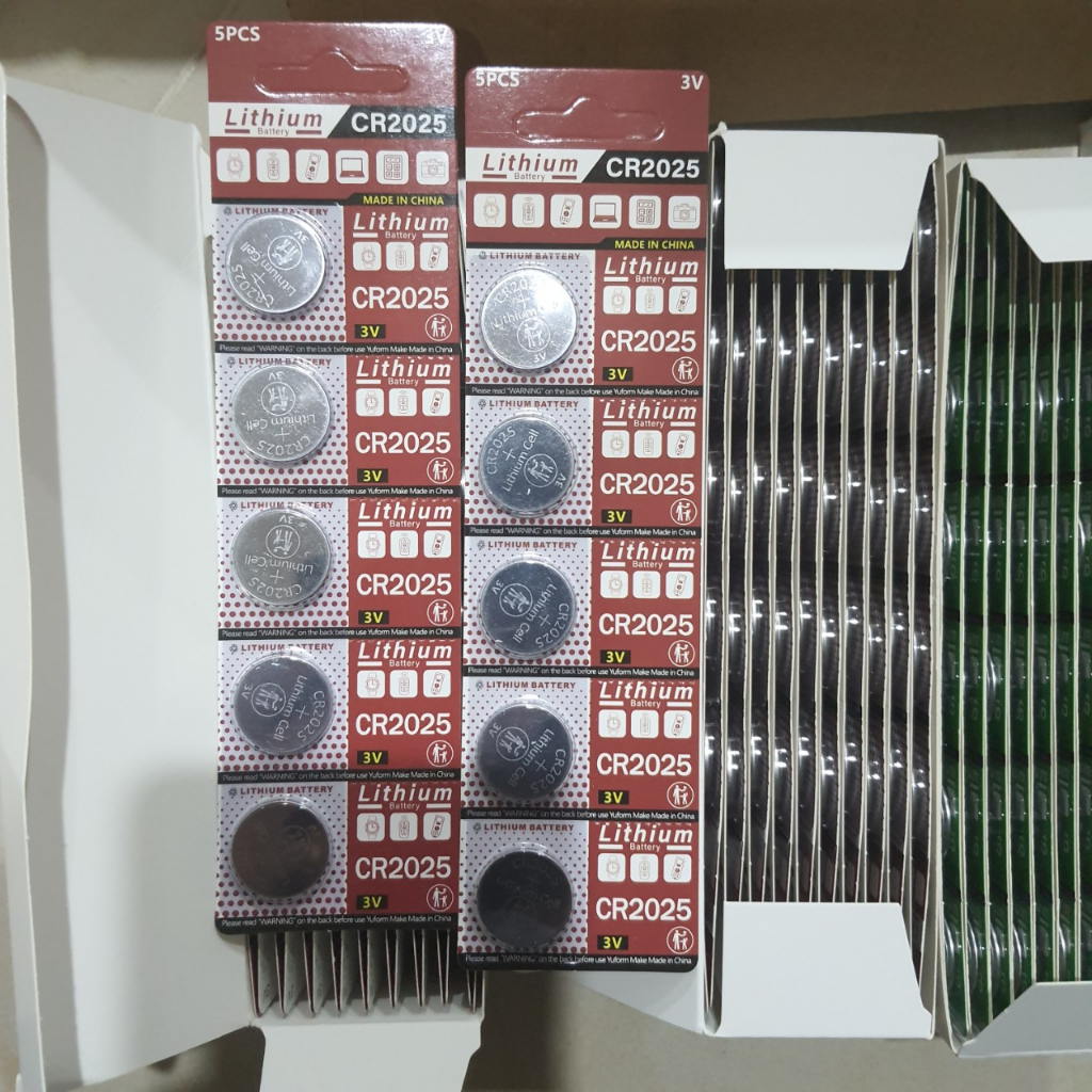 Pin Cúc Áo pin chìa khoá thông minh CR2032 - CR2025 - CR2016 3V Lithium pin cmos pin chìa khoá ô tô chìa khoá xe máy