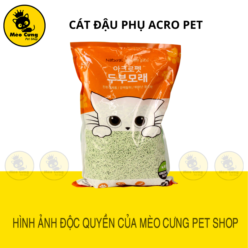 CÁT ĐẬU NÀNH SIÊU THẤM ACROPET (100% ĐẬU PHỤ TỰ NHIÊN)