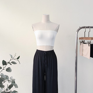 Áo bra ống vân thun co giãn đen, trắng, nude vải mịn đường chỉ may chắc chắn