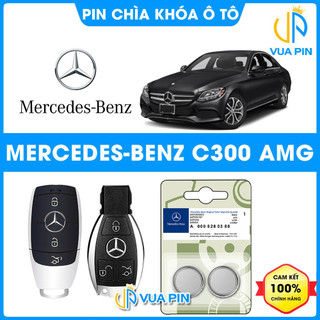 Pin chìa khóa ô tô Mercedes C300 AMG chính hãng Mercedes sản xuất tại Indonesia 3V Panasonic