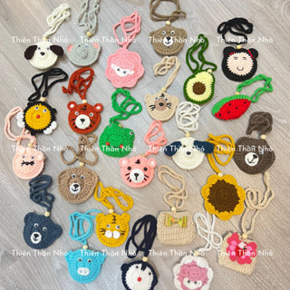 Túi đựng tỏi cho trẻ sơ sinh handmade.(loại to)