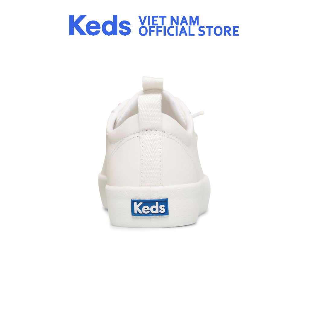 Giày Thể Thao Keds Nữ- Kickback Leather White- KD065543